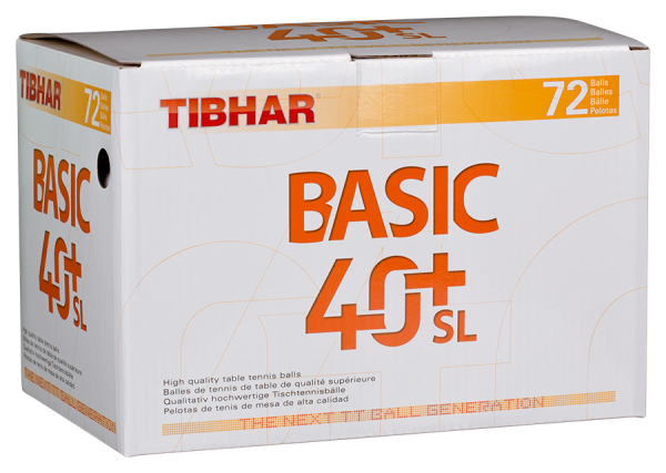 TIBHAR Basic SL Trainingsball 72er Karton