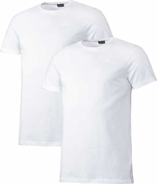T-Shirt Kappa weiß 2er Set